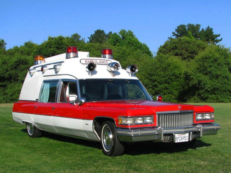  Cadillac Miller-Meteor Criterion Ambulance 1975 года  (фото 1 из 1)